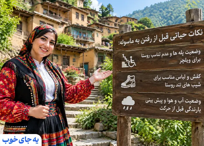 نکات حیاتی قبل از رفتن به ماسوله